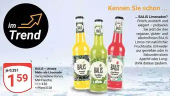 Globus Balis - unsere mehr-als-limonade Angebot