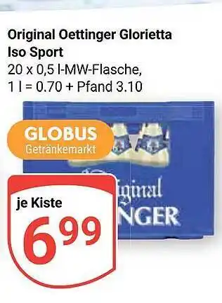 Globus Original oettinger glorietta iso sport Angebot