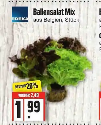 Edeka Frischemarkt Edeka ballensalat mix Angebot