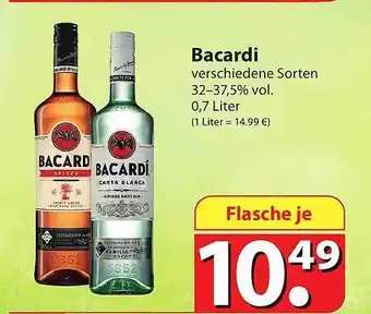 Famila Nord Ost Bacardi verschiedene sorten Angebot