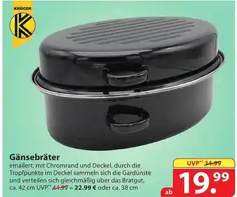 Famila Nord Ost Gänsebräter krüger Angebot