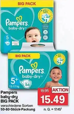 Famila Nord West Pampers baby-dry big pack Angebot