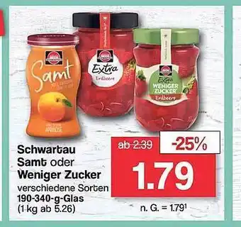 Famila Nord West Schwartau samt oder weniger zucker Angebot