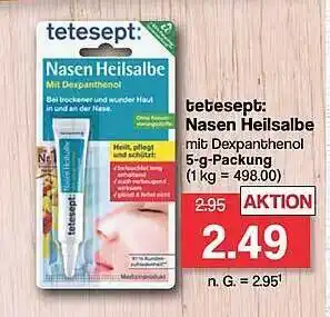 Famila Nord West Tetesept: nasen heilsalbe Angebot