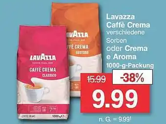 Famila Nord West Lavazza caffè crema oder crema e aroma Angebot