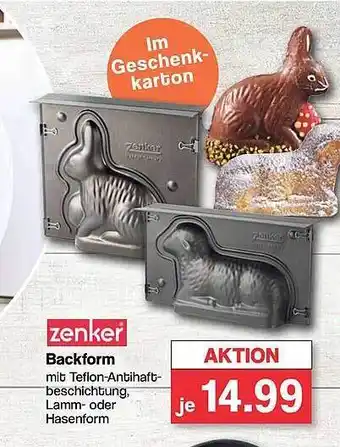 Famila Nord West Zenker backform Angebot