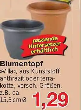 Jawoll Blumentopf „villa“ Angebot