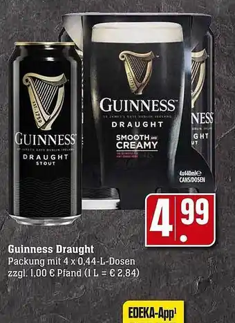 Scheck-in-Center Guinness draught Angebot