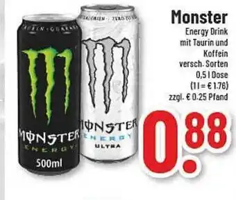 trinkgut Monster energy drink Angebot