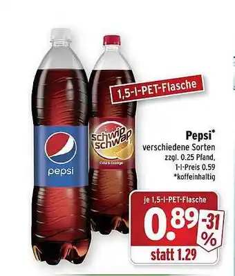 Wasgau Pepsi Angebot