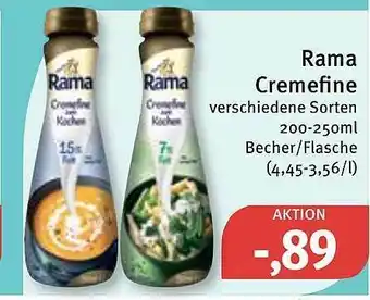 Feneberg Rama cremefine Angebot