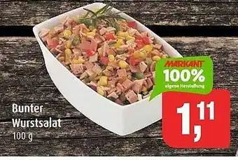 Markant Bunter wurstsalat Angebot