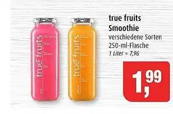 Markant True fruits smoothie Angebot