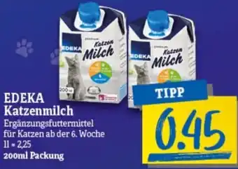 NP Discount Edeka Katzenmilch 200ml Packung Angebot