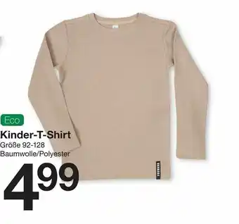 Zeeman Eco Kinder-t-shirt Angebot