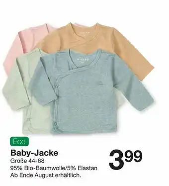 Zeeman Eco Baby-jacke Angebot