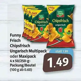 Markant Funny Frisch Chipsfrisch Ungarisch Multipack Oder Maxipack Angebot