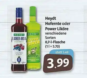 Markant Heydt Hofernte Oder Power Liköre Angebot