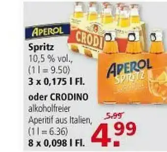 Multi Markt Aperol Spritz Oder Crodino Angebot