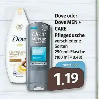 Markant Dove Oder Dove Men + Care Pflegedusche Angebot