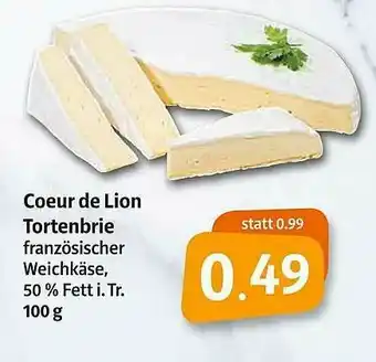 Markant Coeur De Lion Tortenbrie Angebot