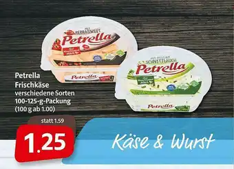 Markant Petrella Frischkäse Angebot