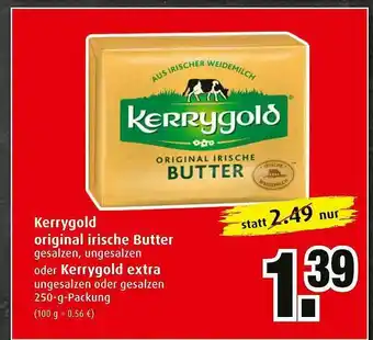 Markant Kerrygold Original Irische Butter Oder Kerrygold Extra Angebot