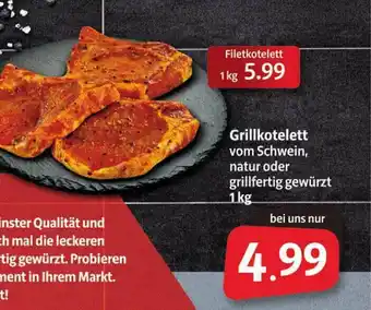 Markant Markt Grillkotelett Vom Schwein Angebot