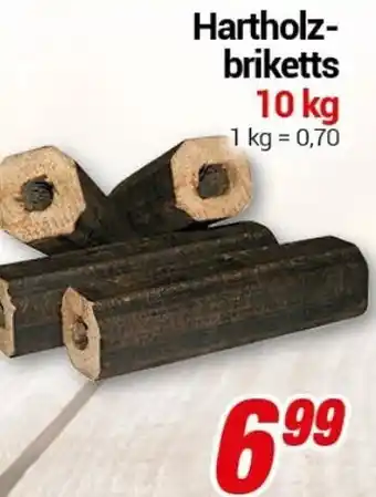 CENTERSHOP Hartholzbriketts 10 kg Angebot