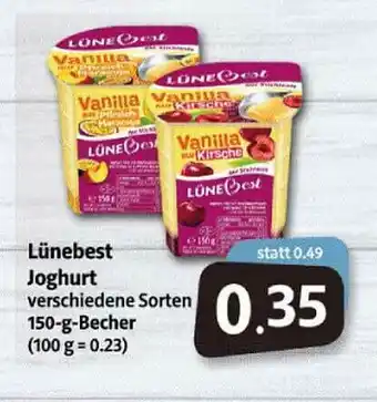 Markant Markt Lünebest Joghurt Angebot