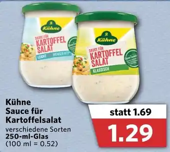 Combi Kühne Sauce für Kartoffelsalat 250ml Angebot