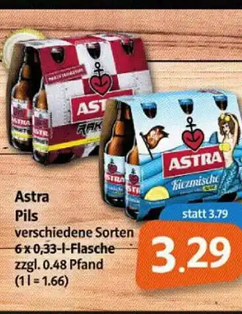 Markant Markt Astra Pils Angebot