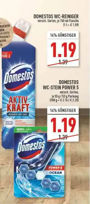 Marktkauf Domestos Wc Reiniger Angebot