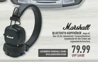 Marktkauf Marshall Bluetooth-kopfhörer Angebot