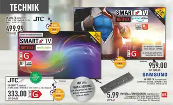 Marktkauf Jtc 4k Uhd Tv Angebot