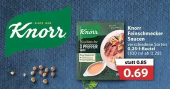 Combi Knorr Feinschmecker Saucen 0,25L Beutel Angebot