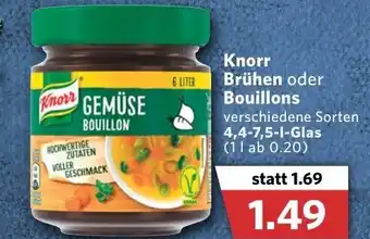 Combi Knorr Brühen oder Bouillons Angebot