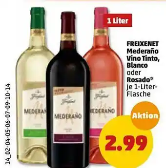 PENNY Freixenet Mederaño Vino Tinto, Blanco Oder Rosado Angebot