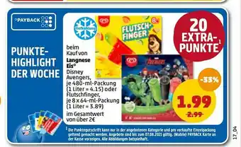 PENNY Langnese Eis Angebot