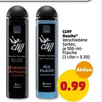 PENNY Cliff Dusche Angebot