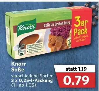 Combi Knorr Soße 3 x 0,25L Angebot