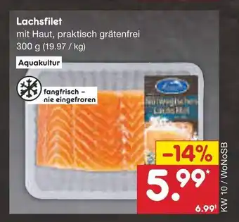 Netto Marken-Discount Lachs-Filet 300g Angebot