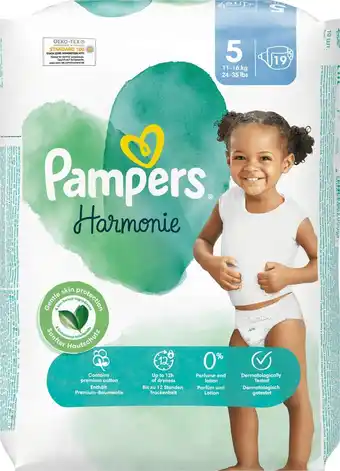 dm drogerie Pampers windeln harmonie gr.5 junior (11-16 kg) Angebot