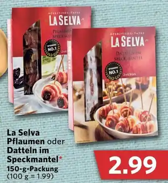 Combi La Selva Pflaumen oder Datteln im Speckmantel 150g Angebot