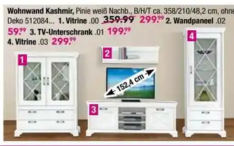 Möbel Boss Wohnwand Kashmir Angebot