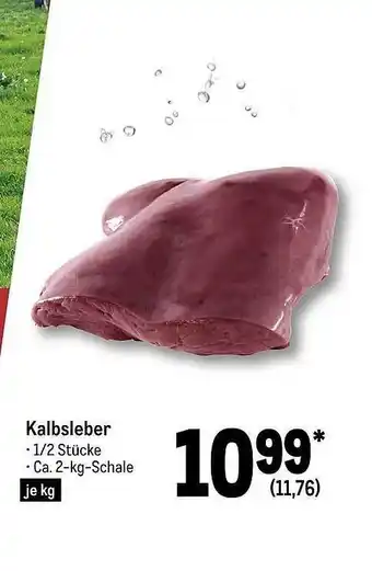 METRO Kalbsleber Angebot