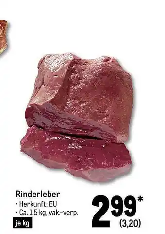 METRO Rinderleber Angebot