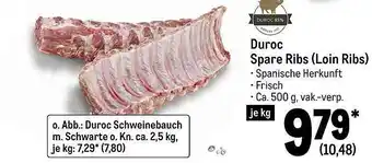 METRO Duroc spare ribs (loin ribs) Angebot