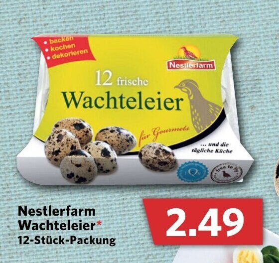 Wachteleier Preis Osterreich