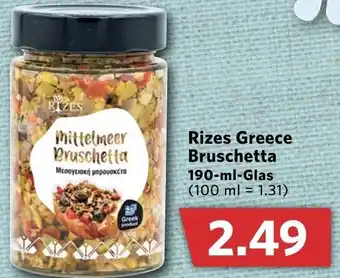 Combi Rizes Greece Bruschetta 190ml Angebot